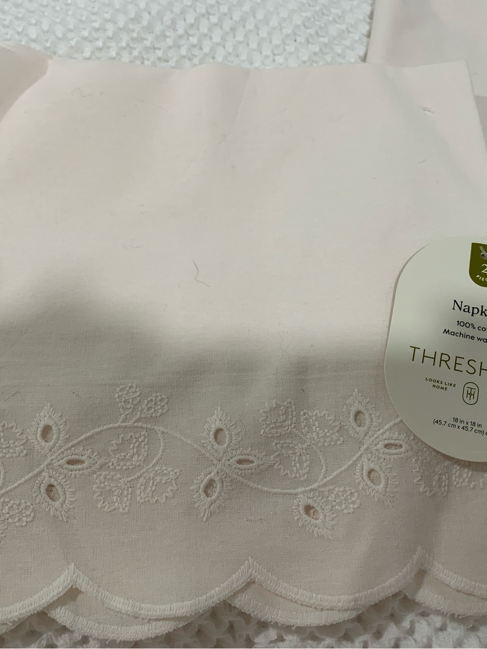 Set of 6 Threshold napkins - Picture 3 of 4
